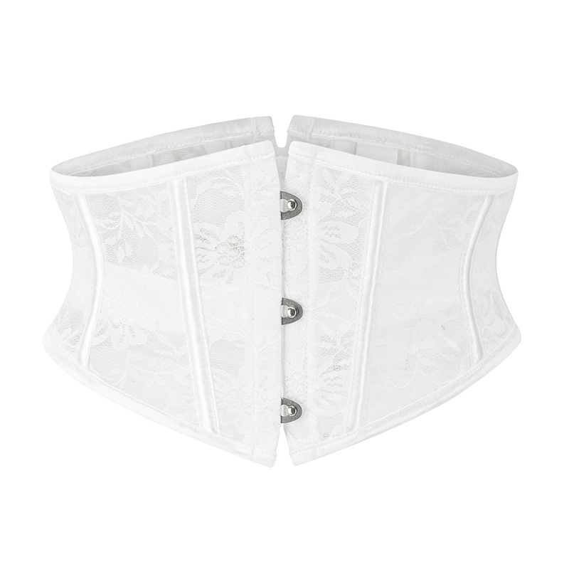 Victorian Style Lace Underbust Corset Belt Women Sexy Gothic Waist Cincher